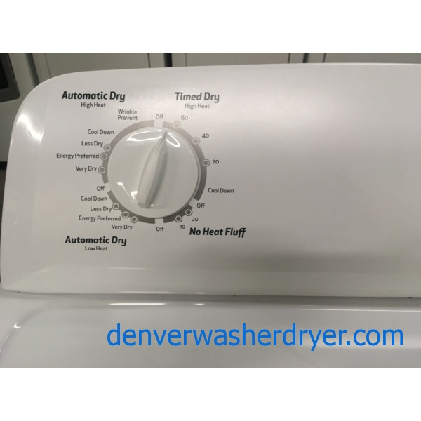 Nice Roper by Whirlpool Dryer, 220V, 29″ Wide, Capacity 7.0 Cu.Ft., Wrinkle Prevent Option, Quality Refurbished, 1-Year Warranty!