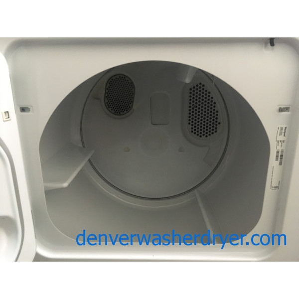 Great Roper by Whirlpool Dryer, 220V, 29″ Wide, Capacity 7.0 Cu.Ft., Wrinkle Prevent Option, Quality Refurbished, 1-Year Warranty!