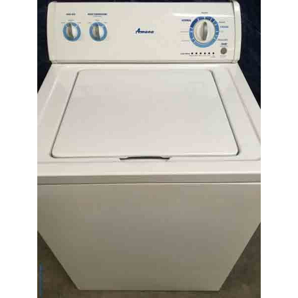 Full-Size 3.8 Cu. Ft. Washing Machine, Amana(Maytag), White, 8-Cycle