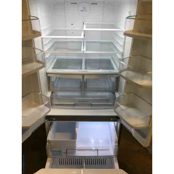 Stunning Stainless LG 22 Cu. Ft. French Door Refrigerator