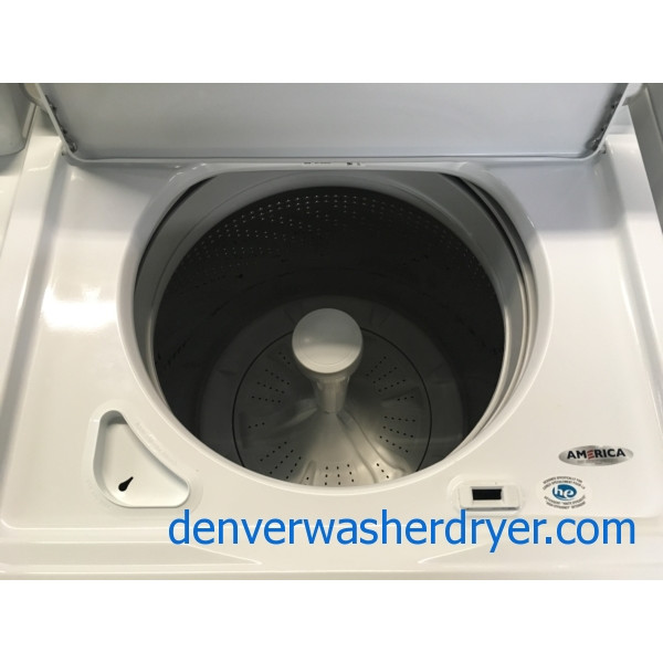 Newer Maytag MCT Washer, HE, Agitator, Auto-Load Sensing, Capacity 4.2 Cu.Ft., Wrinkle Control Cycle, Quality Refurbished, 1-Year Warranty!