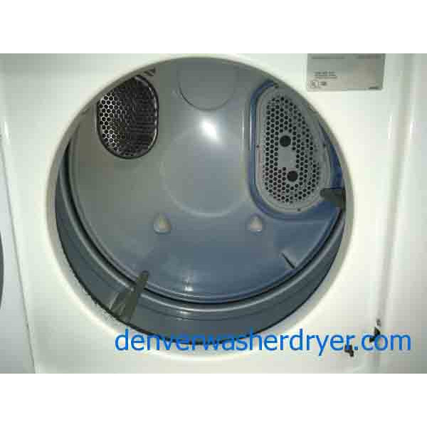 Perfect 24″ Stacked Laundry Center, Heavy-Duty, GE, Electric, Quality Refurbished Complete Rebuild