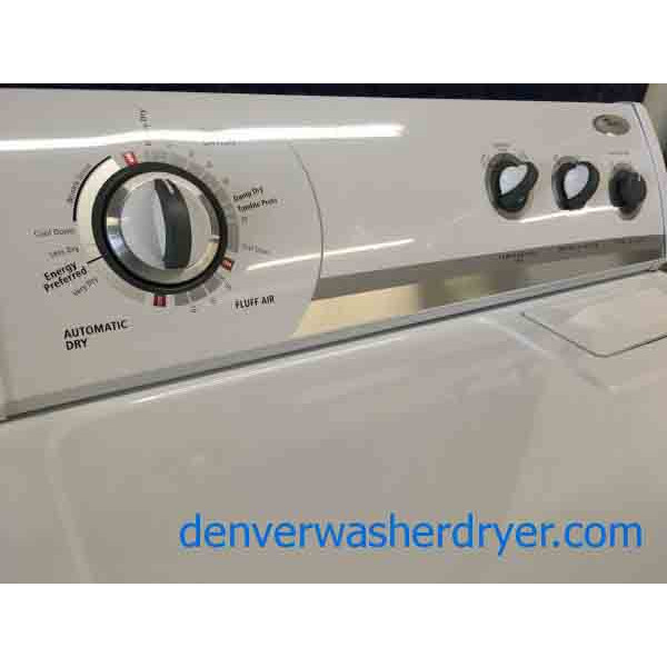 Wonderful Whirlpool Washer Dryer Set- 1 Year Warranty