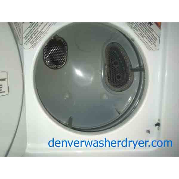 24″ Wide Stacked (Unitized) Laundry Center, Heavy-Duty Direct-Drive, Electric, Kenmore