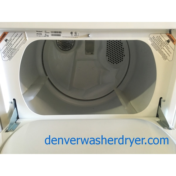 HeavyDuty Whirlpool Washer and Dryer Set, Agitator, Electric, Auto