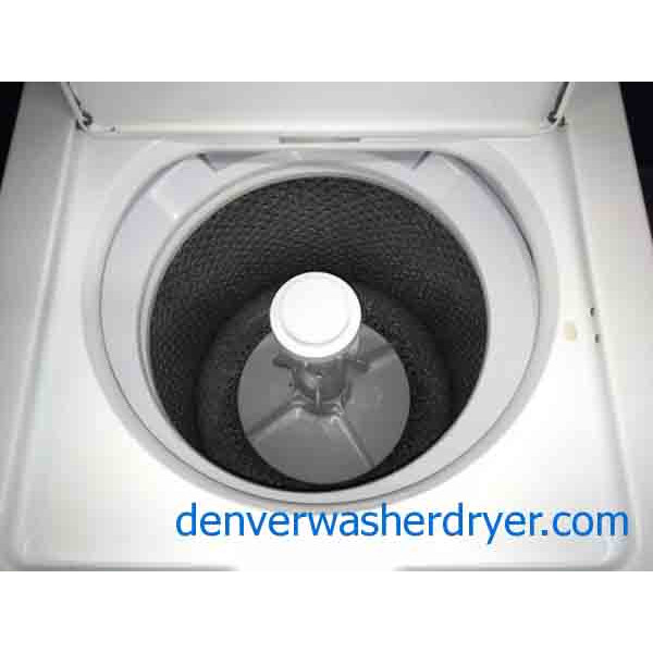 Heavy-Duty, Direct-Drive Whirlpool Washing Machine, Slim 24″ Wide, Quality Refurbished, 1-Year Warranty!