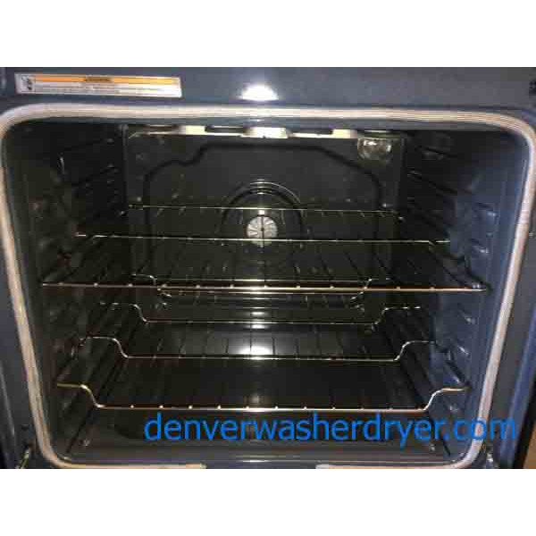 Barely Used , Glass-Top Maytag Range with Aqua Lift Technology, 1-Year Warranty