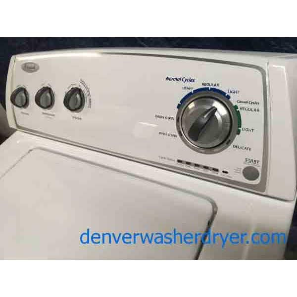 Whirlpool Washing Machine, Full Size, 1-Year Warranty