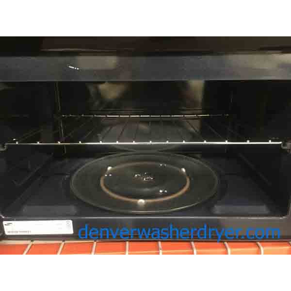 New! Stainless, Bottom Control, Stainless Samsung Microwave, 1-Year Warranty