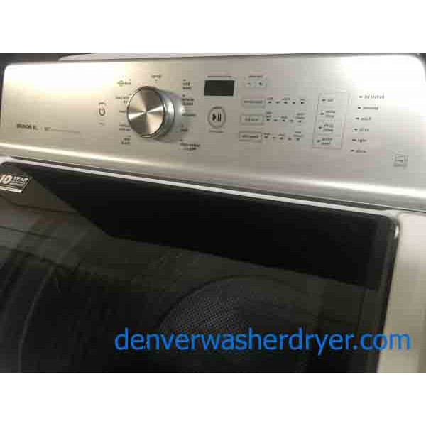 New Maytag Bravos 5.3 cu. ft. Top Loading Washing Machine with 1-Year Warranty