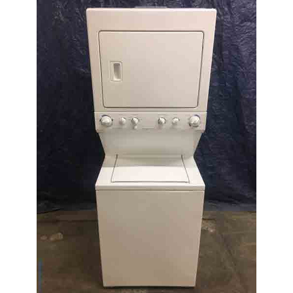 27″ Frigidaire Gallery Series Stacked Washer Dryer Combo with 1-Year Warranty