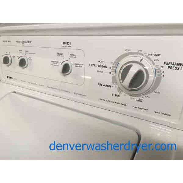 Heavy-Duty Direct-Drive Washing Machine, Kenmore(Whirlpool) 80 Series, Quality Refurbished
