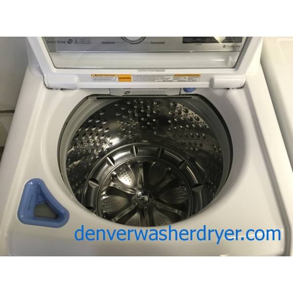 NEW! LG Top-Load HE Washer, See-Through Lid, White, 5.0 Cu.Ft. Capacity, Heavy-Duty Cycle, Energy-Star Rated, 27″ Wide, 1-Year Warranty!