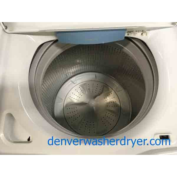 Slick Whirlpool Washer Dryer Set, Electric, Super Capacity, Energy Star, 1-Year Warranty!