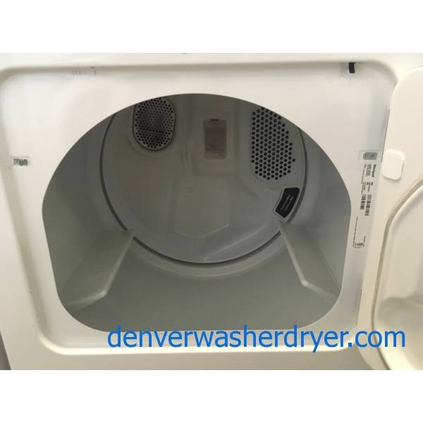 Beautiful Whirlpool Cabrio Washer and Dryer Set, HE, Sanitary Cycles, Steam Clean, Wrinkle Shield Option, Electric, Quality Refrubished, 1-Year Warranty!