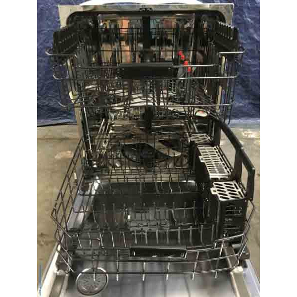 Slightly Used GE “Cafe” Dishwasher, 24″ Built-In, Stainless, Hidden Control, 1-Year Warranty