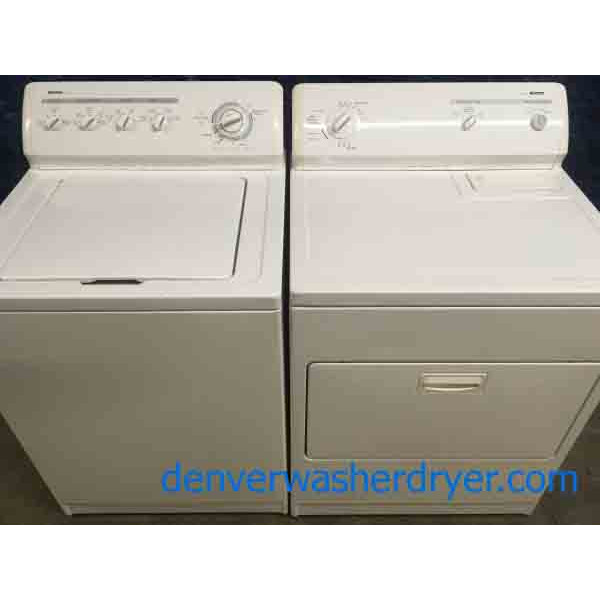 Solid Kenmore Direct-Drive Washer, Electric Dryer, Heavy-Duty, Quality Refurbished!