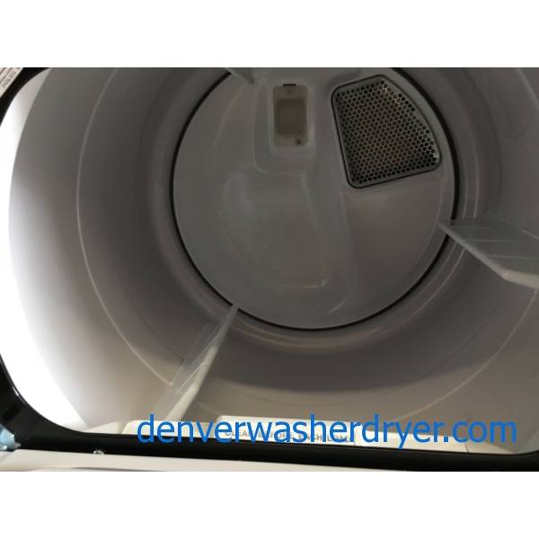 Rare Black Whirlpool Direct-Drive Washer Dryer Set, Electric, Quality Refurbished, 1-Year Warranty