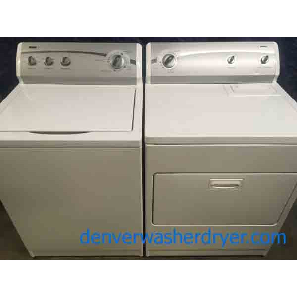 Kenmore 600  Series, Washer & Dryer Set, 1-Year Warranty