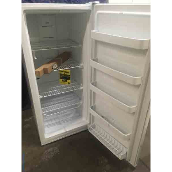 New Upright Convertible Freezer|Refrigerator, 13.8 Cu. Ft. by Insignia, 1-Year Warranty