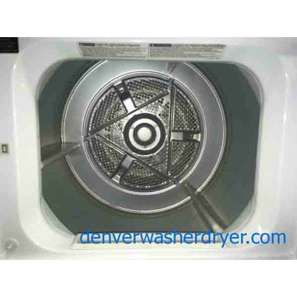 27″ Frigidaire Stacked Washer and Dryer, Full-Sized, 1-Year Warranty