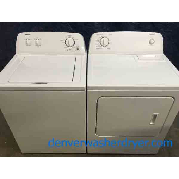 Admirable Admiral(Maytag) Washer Dryer Set, Full-Sized, Electric, 1-Year Warranty