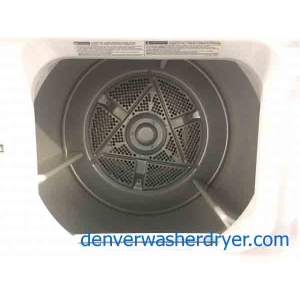 GE 27″ Space-Maker, Stacked Washer & Dryer Combo, 1-Year Warranty