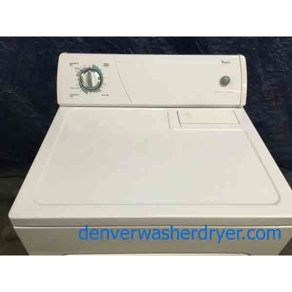 Single Whirlpool XL Capacity Dryer, 1-Year Warranty- #3692
