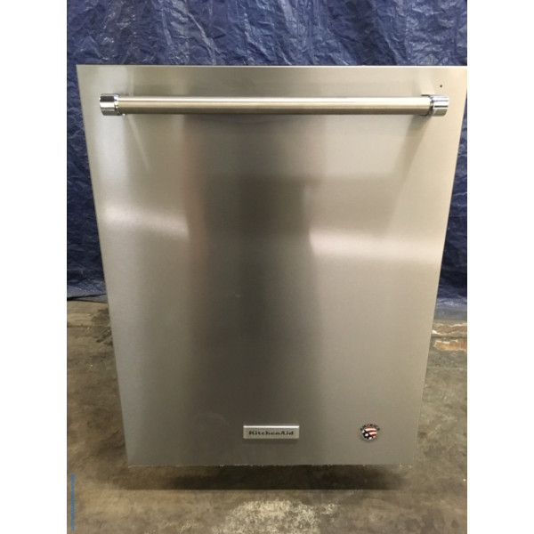 Brand-New 24″ KitchenAid, Stainless Steel Dishwasher,  1-Year Warranty!