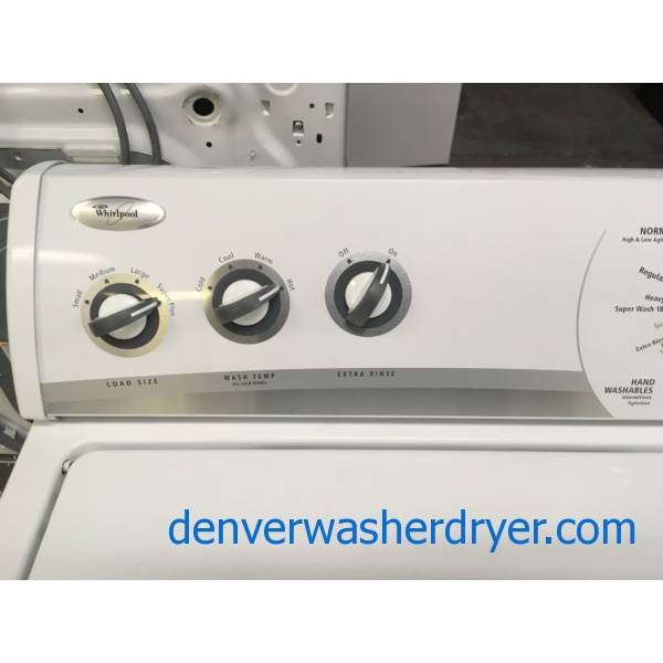 Lovely Whirlpool Top-Load Washer, Direct-Drive, Heavy-Duty ...