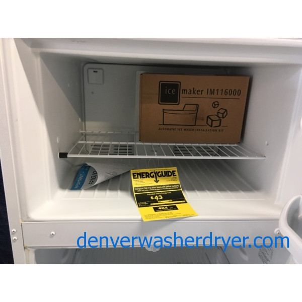 NEW 30″ Frigidaire Top-Freezer Refrigerator, (18 Cu. Ft.), 1-Year Warranty
