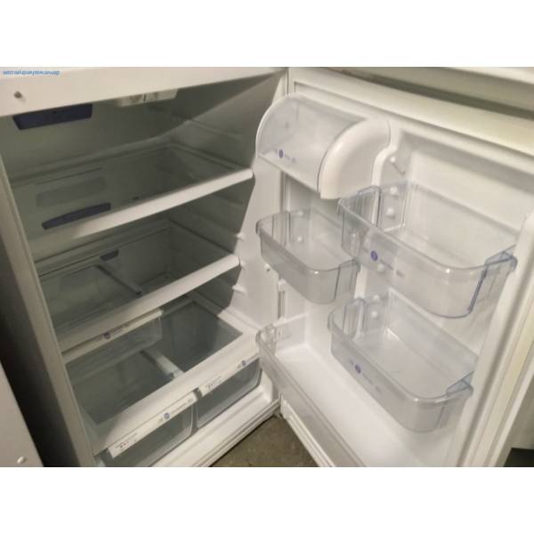 Beautifully Refurbished White Whirlpool Top-Mount Refrigerator 1-Year Warranty