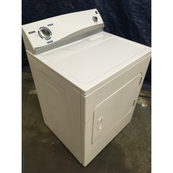 Wonderful “Flat-Back” Kenmore Dryer, Electric, Super Capacity, 1-Year Warranty
