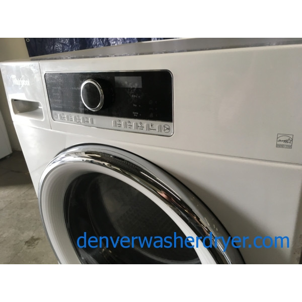 BRAND-NEW 24″ Whirlpool Stackable Front-Load Ventless Dryer 240v, 1-Year Warranty
