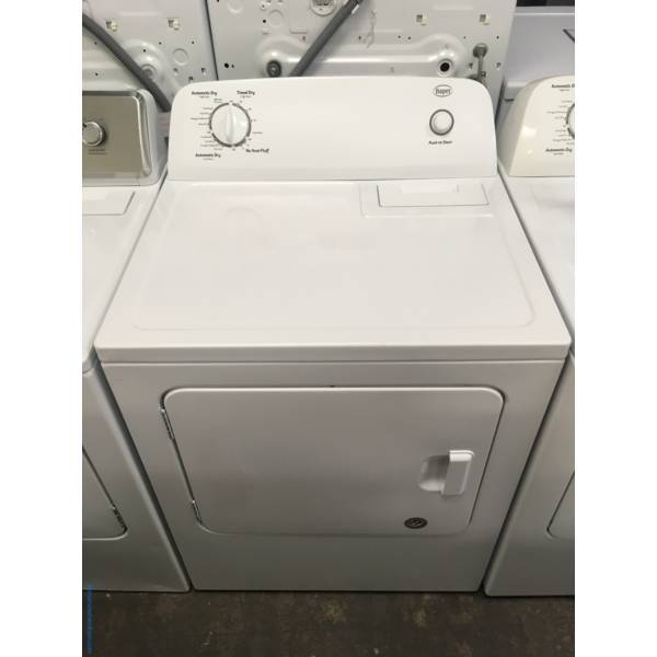 Newer Roper Electric Roper Dryer, 29″ Wide, 6.5 Cu.Ft. Capacity, Wrinkle Prevent, Automatic Dry, Quality Refurbished, 1-Year Warranty!