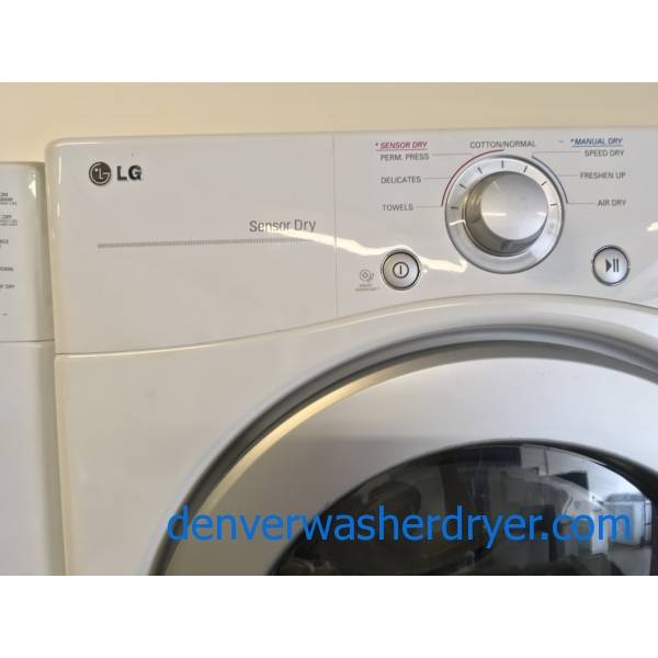 Sparkling Clean LG Front Load Washer & Dryer Set Quality Refurbished 1-Year Warranty