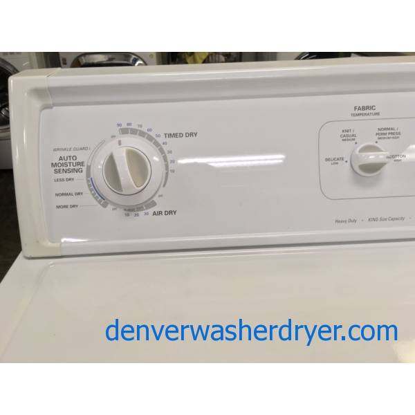 Fabulous Kenmore GAS Direct Drive Dryer Quality Refurbished 1-Year Warranty