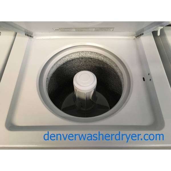 Space Saving Whirlpool Unitized Washer & Dryer Quality Refurbished 1-Year Warranty