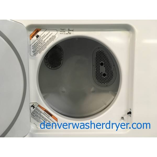 G.E. Unitized Washer & Dryer Quality Refurbished 1-Year Warranty