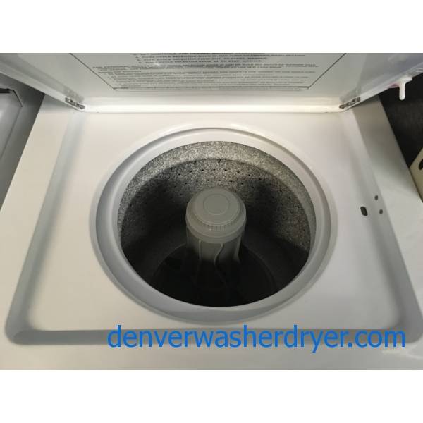 G.E. Unitized Washer & Dryer Quality Refurbished 1-Year Warranty