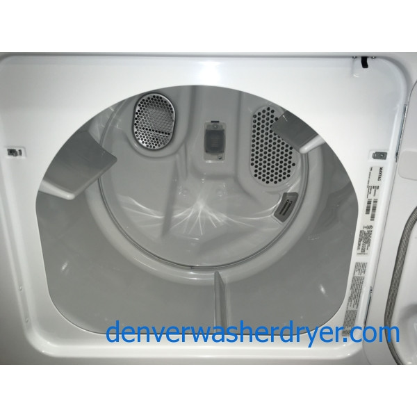 BRAND-NEW Maytag Bravo Series HE Top-Load Washer & Gas Dryer Set, 1-Year Warranty