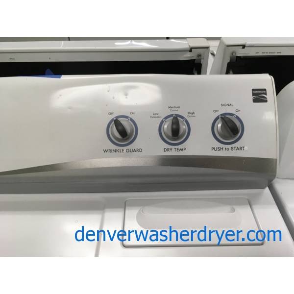 Kenmore Direct Drive Dryer, Quality Refurbished 1-Year Warranty