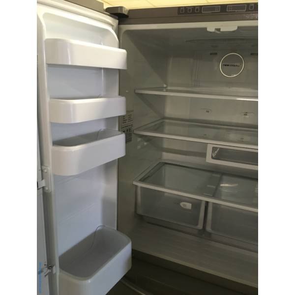 SAMSUNG French-Door Refrigerator, 33″ Wide, Stainless, 20.0 Cu.Ft. Capacity, 1-Year Warranty!