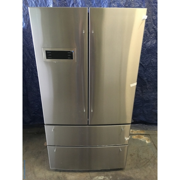 BRAND-NEW 36″ Bosch 800 Series Stainless Counter-Depth 4-Door French Door (20.7 Cu. Ft.) Refrigerator, 1-Year Warranty