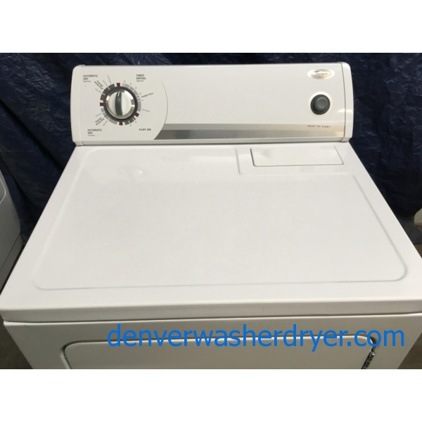 Wondrous 29″ Whirlpool Super Capacity (6.5 Cu. Ft.) Electric Dryer, 1-Year Warranty