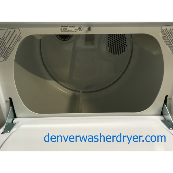 Wonderful Whirlpool 29″ Large Capacity Electric Dryer, 1-Year Warranty