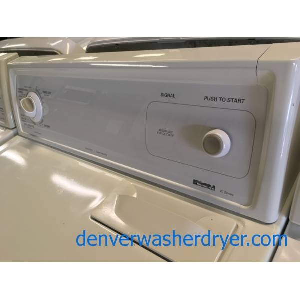 Kenmore 80 Series W/D Set Quality Refurbished 1-Year Warranty