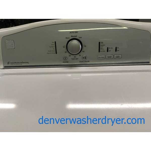 Kenmore High Efficiency Top-Load W/D Set, Quality Refurbished 1-Year Warranty