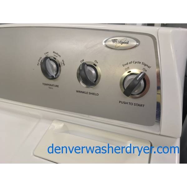 Whirlpool Direct Drive Dryer, Quality Refurfished 1-Year Warranty