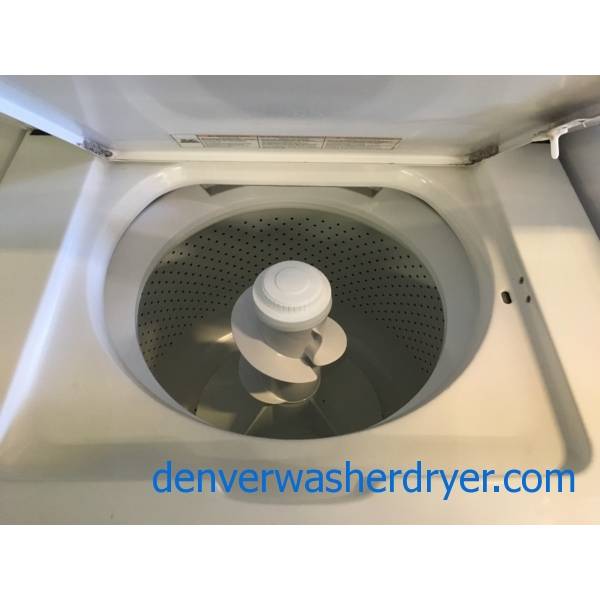 Whirlpool Unitized 27″ Washer/Dryer, Agitator, Heavy-Duty, Automatic Dry, Quality Refurbished 1-Year Warranty!